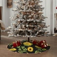 thumbnail image 4 of Haiem Bees and Sunflowers Pattern Christmas Tree Skirt Merry Christmas Party Christmas Tree Decoration,New Year Decorations-30", 4 of 6