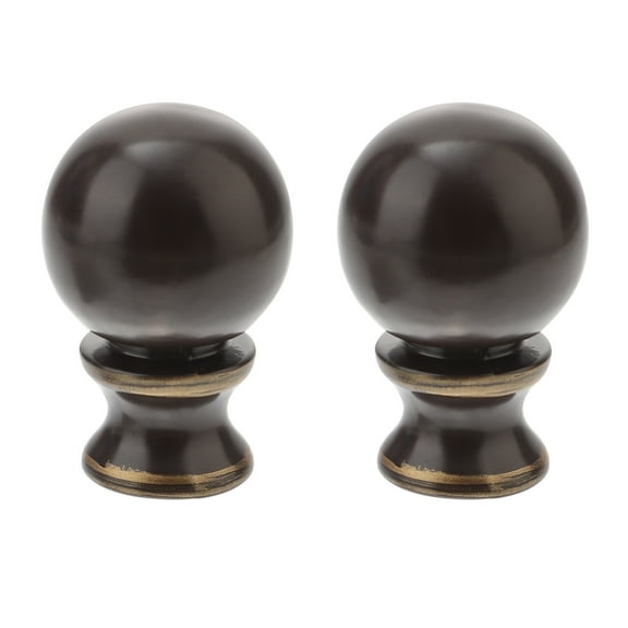 2 Pack Lamp Finials Table Lamp Caps Knobs Decorative Lamp Shade Finial Topper Replacement Knob