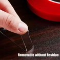 thumbnail image 3 of Cinta adhesiva de doble cara nano de 3/6/12 m, fuerte, adhesiva, no deja marcas, transparente, roja, autoadhesiva, para pared, impermeable, para el hogar, 3 of 6