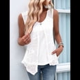 thumbnail image 3 of Camisetas Sin Mangas Holgadas e Informales para Mujer, Ropa de Verano, Conjuntos 2025, , L, 3 of 6