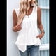 thumbnail image 3 of Camisetas Sin Mangas Holgadas e Informales para Mujer, Ropa de Verano, Conjuntos 2025, , L, 3 of 6