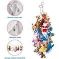thumbnail image 3 of 2 Pcs Cotton Hanging Storage Chains for Stuffed Animal, Each Boho Display Chain Comes with 20 Metal Clips, Hanging Storage Organizer for Wall or Corner Nursery playroom, 3 of 4