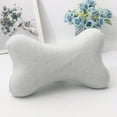thumbnail image 6 of Car Seat Headrest Neck Pillow Cute Bone Shape Cushion, Soft Memory Foam Slow Rebound Sleeping Pillow, Breathable Neck Support Pillow for Driver Passenger Travel Rest, 6 of 6