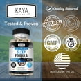 thumbnail image 4 of Kaya Naturals - Sleep Support Formula with Melatonin - Aid Support Vitamin Supplement - Sleep Stress and Mood Support - L-Tryptophan, Passion Flower, Ashwagandha and More (30 Count), 4 of 5