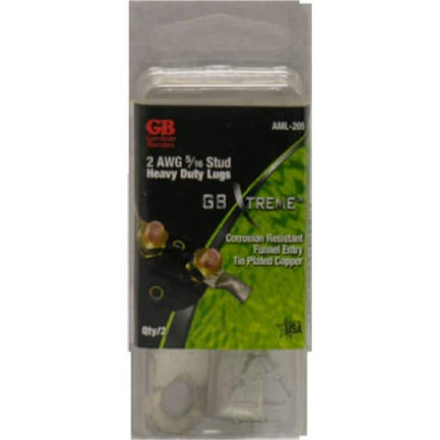 Gardner Bender AML-205 2 AWG 0.31 in. Stud Heavy Duty Lug