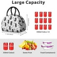 thumbnail image 3 of Pawfect Cat Lunch Bag – Cute Pattern for Pet Owners and Cat Enthusiasts, 3 of 4