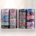 thumbnail image 2 of Juego Cintas Adhesivas Artista para Coleccionistas Arte 12/24 Rollos Washi Flores Reutilizables, 2 of 8