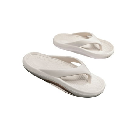 

Woobling Women Casual Slip On Shoes Swimming Quick Dry Flat Slippers EVA Strap Flip Flops