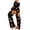Black, variant on Bovemsi Womens Pants Women's Autumn And Winter Halloween 3D Flannel Double Velvet Print Casual Travel Pants