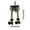 Green, variant on Halloween Witch Hanging Ornament, Cloth Tree Climbing Ghost Legs, Spooky Outdoor Prop, Easy-Install Weather-Resistant Decor, for Yard Garden Party and Haunted House
