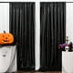 thumbnail image 1 of Cortinas de fondo B-COOL con lentejuelas negras, 60 x 240 cm, 2 paneles, 1 of 6