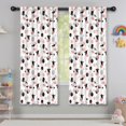 thumbnail image 5 of Blackout Kids Curtains,White Cow Dot Pattern Childrens Insulated Curtains Set Of 2,Bedroom Essentials,Toddler Room Decor 42x63in(106x160cm), 5 of 5