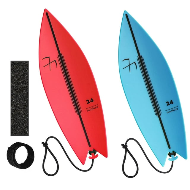 Tabla de surf Finger Dizywiee, paquete de 2 unidades para niños y adultos