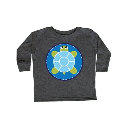 

Inktastic Turtle Lover Gift Toddler Boy or Toddler Girl Long Sleeve T-Shirt