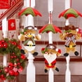 thumbnail image 5 of Adornos colgantes de felpa navideña, decoración de árbol de Navidad novedosa, 5 of 5