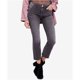 thumbnail image 1 of Free People Womens Raw-Hem Cropped Jeans, Negro, 30 Free People recortado, 1 of 2
