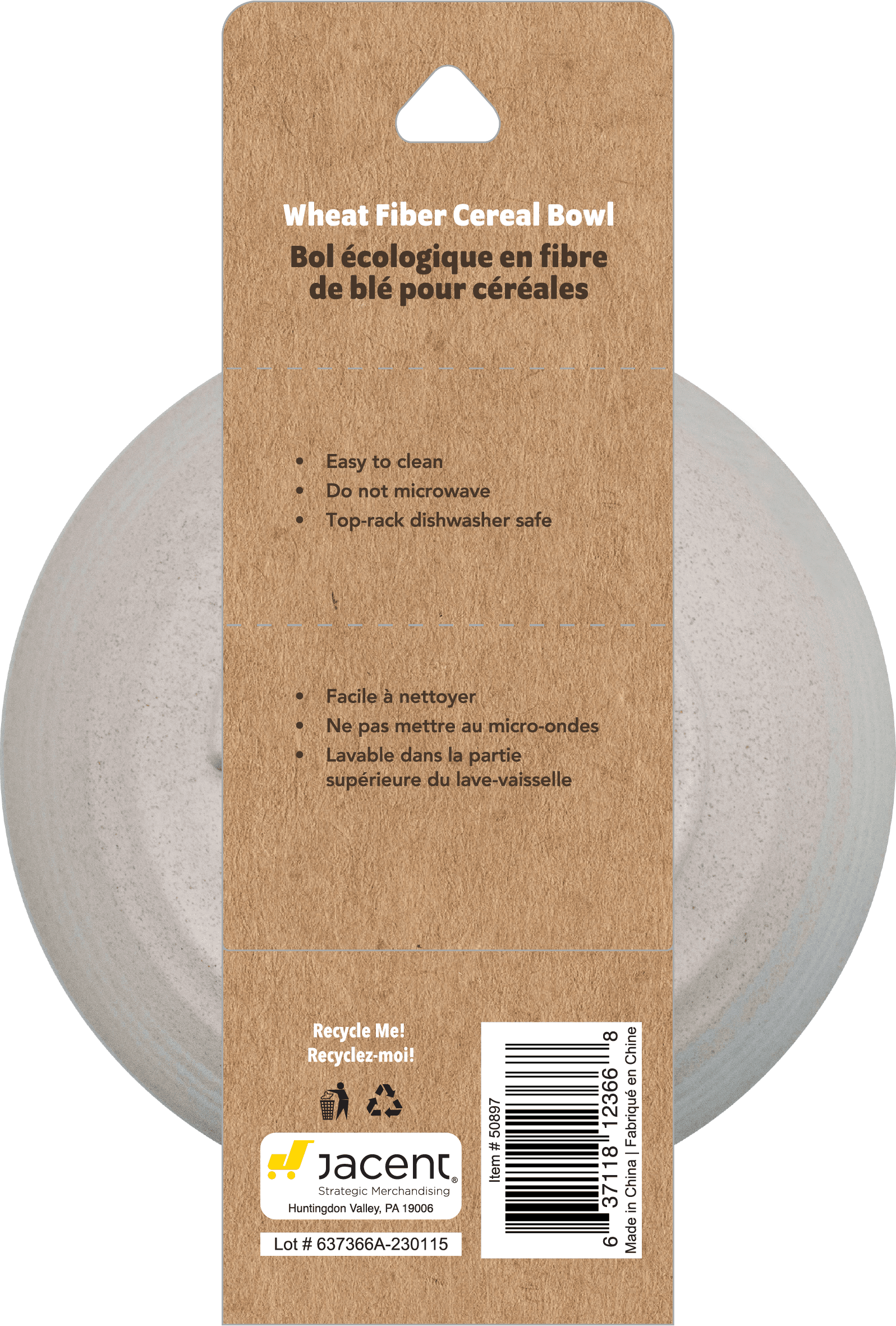 Biosmart Wheat Cereal Bowl