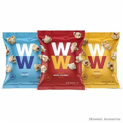 Popcorn Variety Pack Sea Salt, White Cheddar & Butter Popcorn GlutenFree, 2 Smartpoints 6