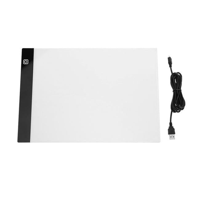 Tablero de luz A4 Caja de rastreo de dibujo portátil 3 niveles de atenuación LED Animación almohadilla de dibujo Tableta Speravity EL001119-00