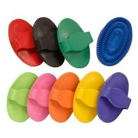 Soft Rubber Curry Comb - Rubber Curry Comb - Large