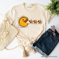 thumbnail image 6 of Pumpkin Pie Chasing Turkeys Funny T-Shirt, Retro Thanksgiving Fall Vibes Tee, 6 of 6