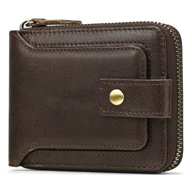 FALAN MULE Rfid Wallet for Men Genuine Leather Minimalist Wallet Bifold ...