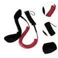 thumbnail image 6 of Vsenkes Surfboard Leash Surfboard Waist Rope Waist Strap Wrist Strap Stand Up Paddles Leash Board Ankle Strap for Paddleboard Surf red, 6 of 9