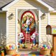 thumbnail image 5 of CaiYueKe Easter Door Curtain Spring Holiday Decorations Bunny Egg Pattern Party Supplies Wall Hanging Decorative Banner for Home Indoor Outdoor Festival Celebration, 5 of 9