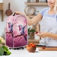 thumbnail image 3 of Yuyamidu Hummingbird Blender Cover with Handle Coffee Juicer Maker Organzier Bag Food Processor Protective Covers Floral Blender Protector Pink Kitchen Decoration, 3 of 6