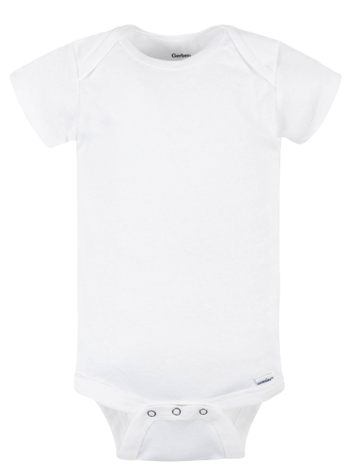 Gerber Baby Girl or Boy Gender Neutral Onesies Brand Cotton Rib Bodysuits, 5-Pack