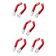 thumbnail image 1 of Extensor de Manillar Antideslizante Sonducket Aleación de aluminio Super Light Color rojo, 1 of 6