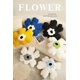 thumbnail image 2 of Cojín para la Cintura ZHAOCHENG Flor de Felpa Blanco y Azul, 2 of 5