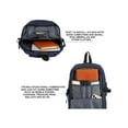 thumbnail image 4 of Deago Travel Laptop Backpack for Men Women Business Anti Theft Backpack with USB Charging Port Water Resistant College Computer Bag, Black, 4 of 9