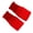 Red, variant on Suodoka Gel Boxing Gloves Hand Wraps Half Finger Inner Gloves for MMA Kickboxing Training Men Women Red M