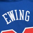 thumbnail image 7 of Men's Mitchell & Ness Patrick Ewing Blue New York Knicks Name & Number Hoodie, 7 of 7