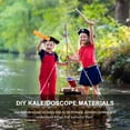 thumbnail image 4 of ifundom Kaleidoscope Materials DIY Kaleidoscope Kit 3 Sets Assorted Color Science Developmental Toy for Kids, 4 of 5