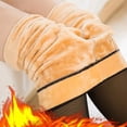 thumbnail image 2 of Mallas de forro polar para mujer, pantimedias ajustadas translúcidas, elásticas, cálidas, térmicas, Sexy, Invierno, 2 of 4