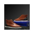 thumbnail image 5 of Mens Tayno Desert Chukka Boot Soft Leather Comfortable Cushion Sonoran Cognac, 5 of 10