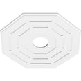 thumbnail image 2 of 36"OD x 7"ID x 14 1/4"C x 1"P Westin Architectural Grade PVC Contemporary Ceiling Medallion, 2 of 11