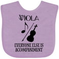 thumbnail image 3 of Inktastic Viola Music Gift Funny Violist Joke Boys or Girls Baby Bib, 3 of 4