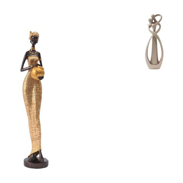 Elegante Escultura De Amantes Tribales Para Decoración Del Hogar, Colección De Arte única, Regalo De Aniversario, Estatua De Mujer Y Hombre Para Dormitorio, Mesa, Estantería.