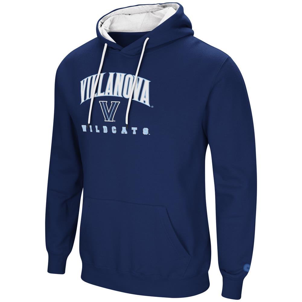 Men Hoodie Villanova University Love Logo Zip Sweatshirt