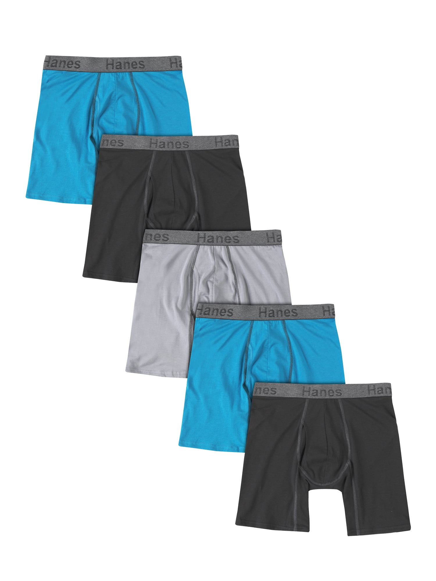 hanes 5 tagless boxer briefs