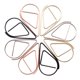 thumbnail image 2 of Zoohot 100 Piezas Clips De Papel Lindos Para Suministros De Oficina Escolar Clips De Papel En Forma De Gota De Acero Inoxidable (4 Colores), 2 of 5