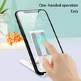 thumbnail image 2 of justharion Pliant Support de Téléphone Support de Bureau Multi Angle ABS Tablette Flexible Universel Monter Mini Support Résistant aux Chocs Ordinateur Portable Blanc, 2 of 9