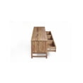 thumbnail image 4 of Porter Designs Urban Solid Sheesham Wood TV Stand - Brown, 4 of 7