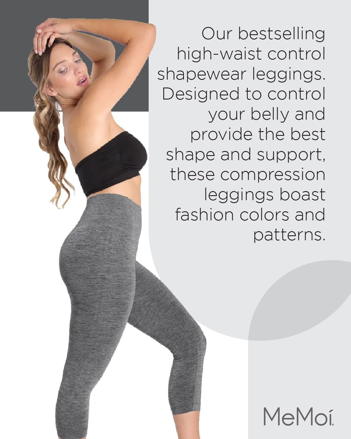 Body Shaping Waist Cincher Leggings SlimMe High-Waist Control