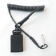 thumbnail image 5 of Cordón de bobina de herramienta con llavero, Cable en espiral Cordón de herramienta Cordón de seguridad en espiral Cinturón Cordón de bobina Cinturón de cintura Diseño exquisito, 5 of 8