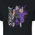 thumbnail image 3 of Teenage Mutant Ninja Turtles - Shredder Slash - Juniors Cropped Cotton Blend T-Shirt, 3 of 5