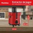 thumbnail image 4 of Extractor De Jugos 600W 2 Velocidades Pulso Cookit CJ12, 4 of 9